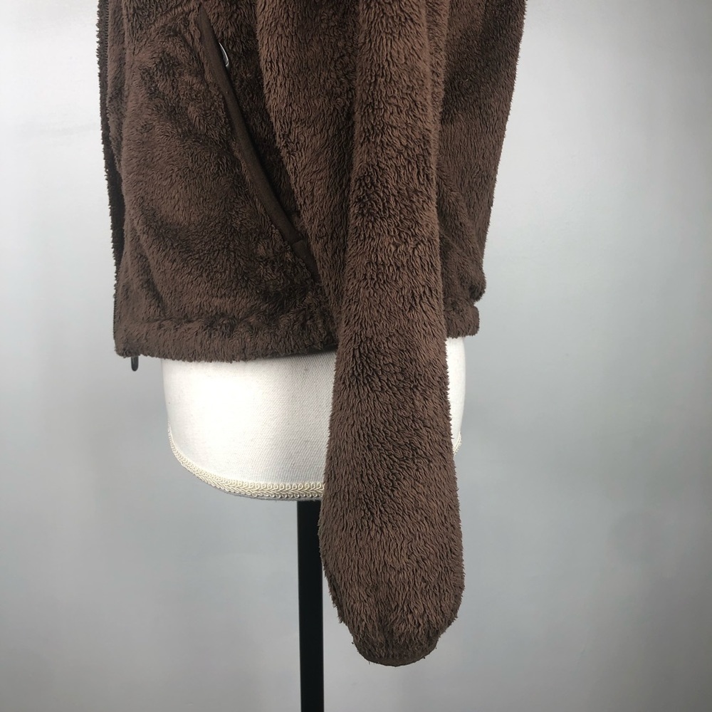THE North Face Polyester Fleece Brown Jacket - Picture 5 of 10